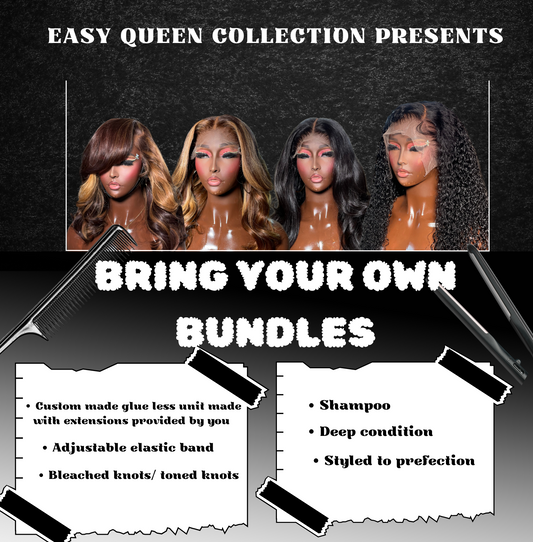 You Provide The Hair service
